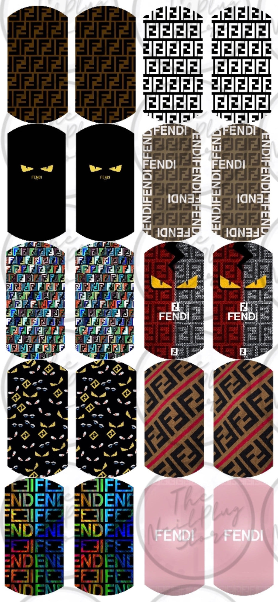 Decals f.e.n.d.i