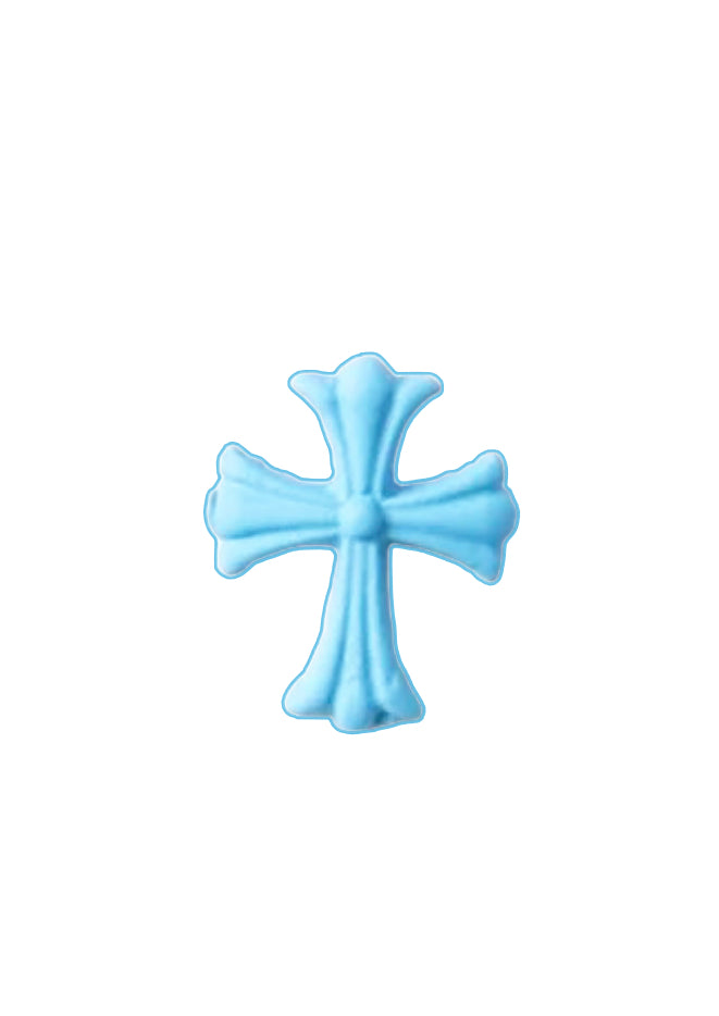 Cross nail charms 5pcs