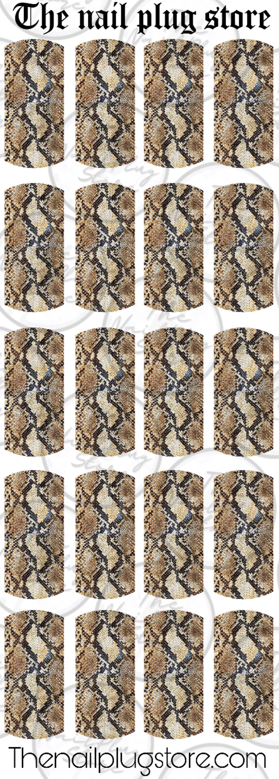 Snake print