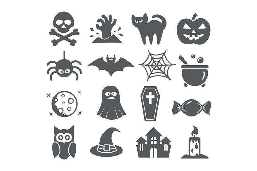 Halloween stencils