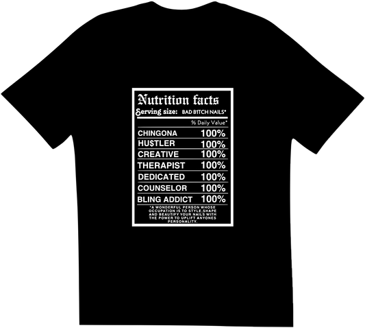 Nail tech nutrition facts