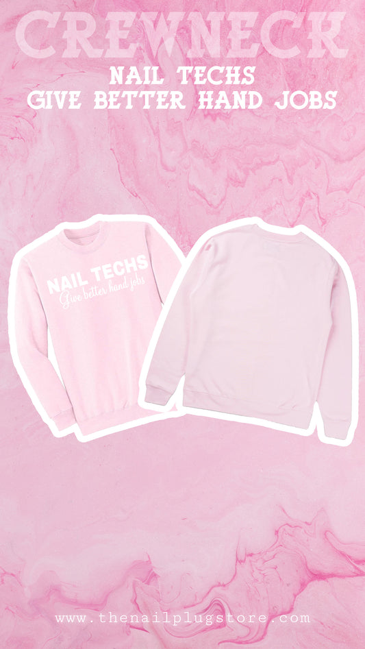 Nail tech give better hand jobs